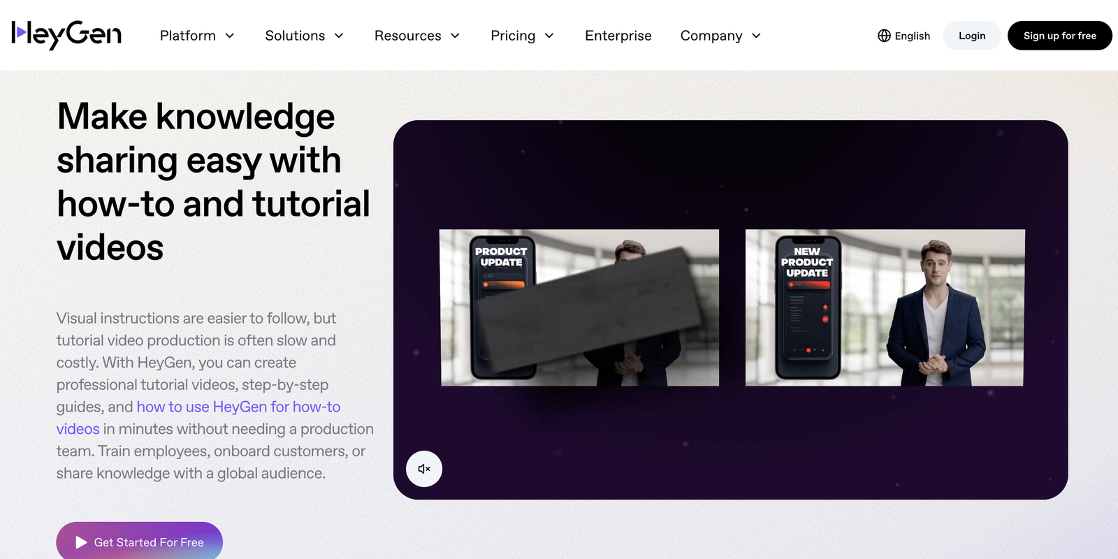 Competitor avatar platform: voice and avatar pairing controls.