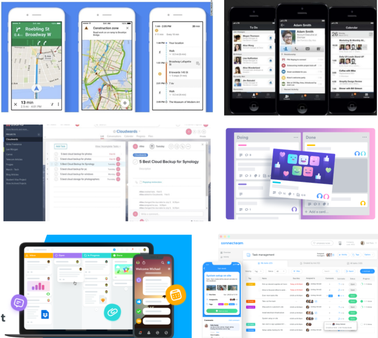 Competitor and inspiration review across home-care platforms.